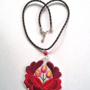 Matyó virág /nyaklánc/ - ékszer - nyaklánc - medálos nyaklánc - Meska.hu