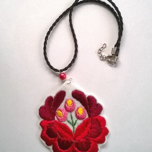 Matyó virág /nyaklánc/ - ékszer - nyaklánc - medálos nyaklánc - Meska.hu