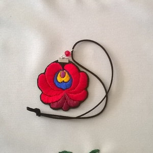 Matyó nyaklánc - ékszer - nyaklánc - medálos nyaklánc - Meska.hu