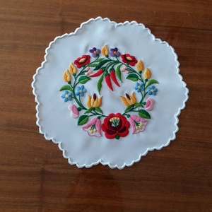 Kalocsai terítő - Meska.hu