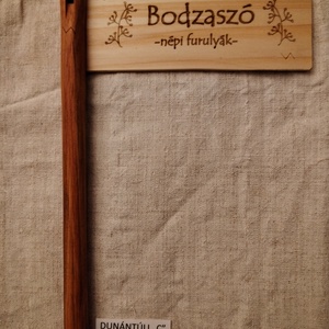 Népi furulya (dunántúli furulya)cseresznyefa - könyv & zene - hangszer & hangszertok - Meska.hu
