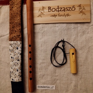 Népi furulya (dunántúli furulya)cseresznyefa - könyv & zene - hangszer & hangszertok - Meska.hu