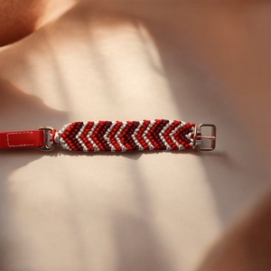 ROSSO Nyakörv  - otthon & életmód - kisállatoknak - kutyáknak - kutya nyakörv - Meska.hu