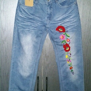 Kalocsai hímzett női farmer -  - Meska.hu