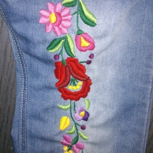 Kalocsai hímzett női farmer -  - Meska.hu