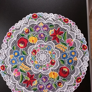 kalocsai  riseliős  kisabrosz - Meska.hu