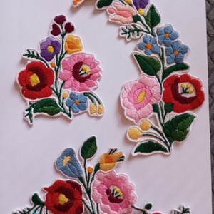 Kalocsai felvarrhato minta, DIY (Csináld magad), Egységcsomag, Hímzés, MESKA