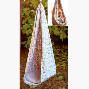 Hintakuckó - margarétás, Játék & Sport, Hinta & Kerti játék, Varrás, MESKA