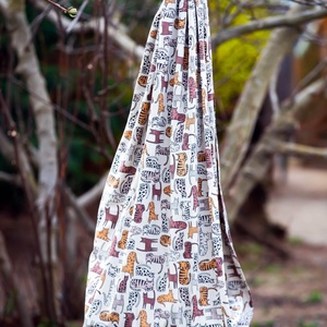 Hintakuckó - barna cicás - játék & sport - hinta & kerti játék - Meska.hu