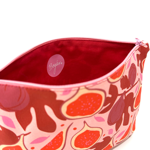 Füge mintás pipere táska szett - táska & tok - neszesszer - Meska.hu