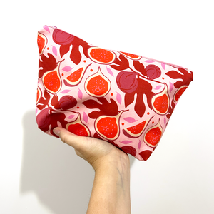 Füge mintás pipere táska L - Meska.hu