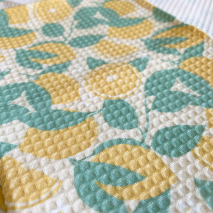 Lemon Garden - kávés kéztörlő - otthon & életmód - konyhafelszerelés, tálalás - konyhai textil - konyharuha & törlőkendő - Meska.hu