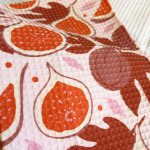 Fig Garden - kávés kéztörlő - otthon & életmód - konyhafelszerelés, tálalás - konyhai textil - konyharuha & törlőkendő - Meska.hu