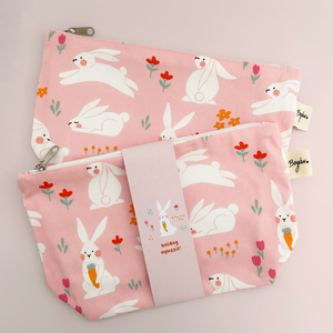 Pastel Bunny - nyuszis pipere táska - táska & tok - neszesszer - Meska.hu