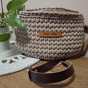 Keresztpántos/crossbody táska, Táska & Tok, Kézitáska & válltáska, Alkalmi táska, Horgolás, MESKA