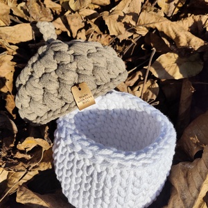 Horgolt Makk Tároló, Otthon & Életmód, Dekoráció, Asztal és polc dekoráció, Horgolt & Csipketerítő, Horgolás, MESKA