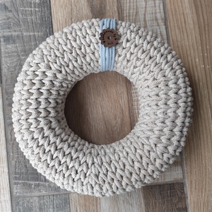 Horgolt koszorú alap - karácsony - adventi díszek - adventi gyertyadíszek és koszorúdíszek - Meska.hu