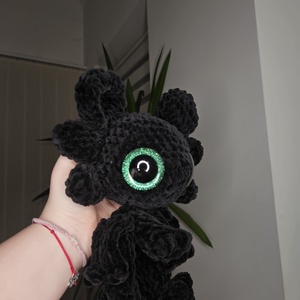 Fogatlan  - játék & sport - plüssállat & játékfigura - plüss sárkány - Meska.hu