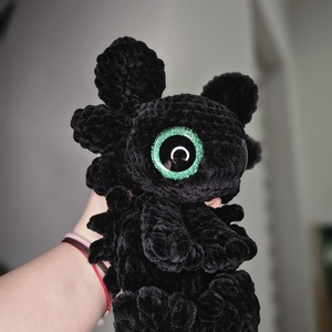 Fogatlan - játék & sport - plüssállat & játékfigura - plüss sárkány - Meska.hu