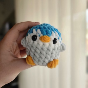 mini pingvin, Játék & Sport, Plüssállat & Játékfigura, Pingvin, Horgolás, MESKA