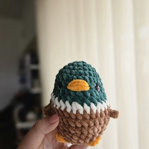 vadkacsa, Játék & Sport, Plüssállat & Játékfigura, Madár, Horgolás, -100%-ban kézzel és szeretettel készült
-horgolt termék
-méretek: 
✨️magasság: ~13-14 cm
-személyes..., MESKA