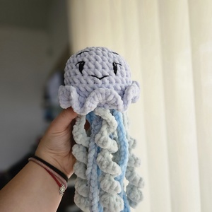 medúza - játék & sport - plüssállat & játékfigura - polip, medúza - Meska.hu