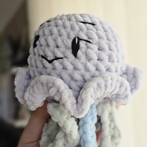 medúza - játék & sport - plüssállat & játékfigura - polip, medúza - Meska.hu