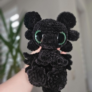 Fogatlan - játék & sport - plüssállat & játékfigura - plüss sárkány - Meska.hu