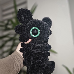 Fogatlan - játék & sport - plüssállat & játékfigura - plüss sárkány - Meska.hu