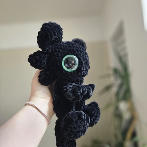 Fogatlan - játék & sport - plüssállat & játékfigura - plüss sárkány - Meska.hu