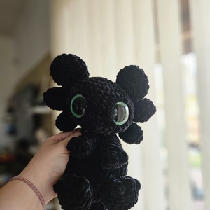 Fogatlan plüss - játék & sport - plüssállat & játékfigura - plüss sárkány - Meska.hu