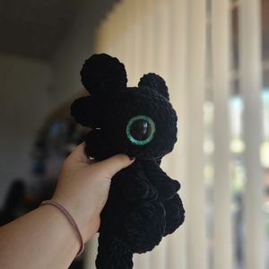 Fogatlan plüss - játék & sport - plüssállat & játékfigura - plüss sárkány - Meska.hu