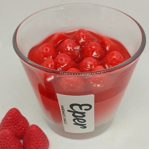 Eper illatgyertya , Otthon & Életmód, Gyertya, illat, aroma, Aromalámpa, , MESKA