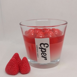 Eper illatgyertya  - otthon & életmód - gyertya, illat, aroma - aromalámpa - Meska.hu