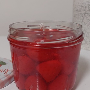 Eper illatgyertya - otthon & életmód - gyertya, illat, aroma - aromalámpa - Meska.hu