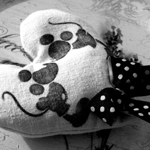 Levendulazsák - Mickey és Minnie - Meska.hu