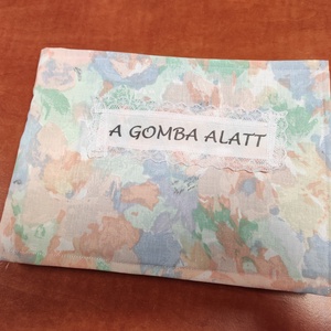 Textil mesekönyv - A gomba alatt - játék & sport - bábok - ujjbáb - Meska.hu