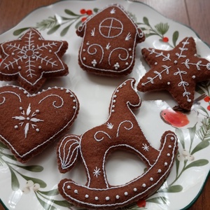 Mézeskalács karácsonyfadíszek - karácsony - karácsonyi lakásdekoráció - karácsonyfadíszek - Meska.hu Mézeskalács karácsonyfadíszek - karácsony - karácsonyi lakásdekoráció - karácsonyfadíszek - Meska.hu