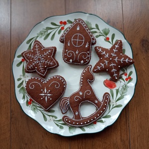 Mézeskalács karácsonyfadíszek - karácsony - karácsonyi lakásdekoráció - karácsonyfadíszek - Meska.hu Mézeskalács karácsonyfadíszek - karácsony - karácsonyi lakásdekoráció - karácsonyfadíszek - Meska.hu