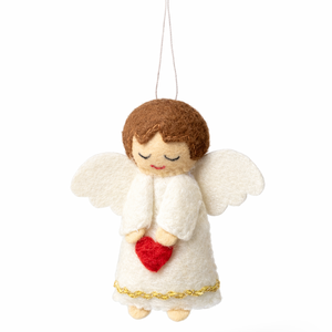 Angyalka karácsonyfadísz - Meska.hu