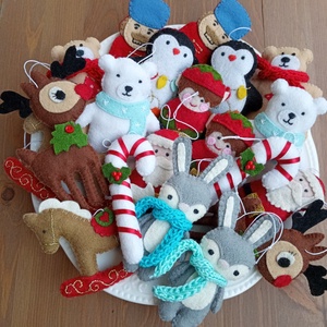 Karácsonyi díszek - Meska.hu