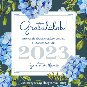 Egyedi Diplomaosztó Ajándék Gyertya 100g, Ajándék diplomaosztóra egyetemistáknak - otthon & életmód - gyertya, illat, aroma - gyertya - Meska.hu