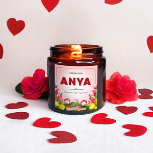 ANYA Illatgyertya -120g, Ajándék gyertya anyának, Otthon & Életmód, Gyertya, illat, aroma, Gyertya, Gyertya-, mécseskészítés, MESKA
