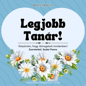 Legjobb Óvó néni gyertya 120g, Köszönőajándék Óvónőknek, Tanároknak ballagásra, búcsúajándék - otthon & életmód - gyertya, illat, aroma - gyertya - Meska.hu