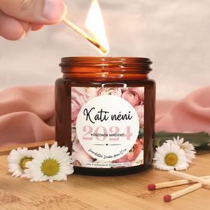 Egyedi Ballagási Ajándék Gyertya Pedagógusoknak Óvónőknek 120g, Ajándék tanároknak, óvónőknek, Otthon & Életmód, Gyertya, illat, aroma, Gyertya, Gyertya-, mécseskészítés, Mindenmás, MESKA