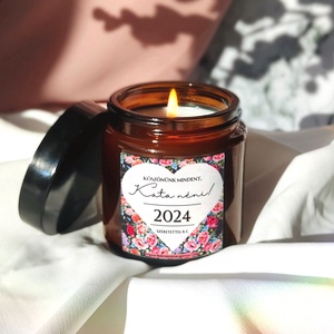 Egyedi Ballagási Ajándék Gyertya Óvónőknek 120g, Köszönőajándék tanároknak, dadusoknak, Otthon & Életmód, Gyertya, illat, aroma, Gyertya, Gyertya-, mécseskészítés, Mindenmás, MESKA