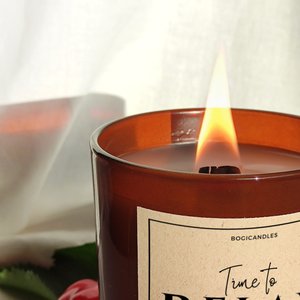 Time to Relax Illatgyertya - 200g, Spa szójaviasz gyertya, Ajándék gyertya karácsonyra - otthon & életmód - gyertya, illat, aroma - gyertya - Meska.hu