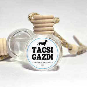 Tacsi Autóillatosító, Autós diffúzor, Autóparfüm, prémium illatosító, tacskós ajándék, tacskó - Meska.hu