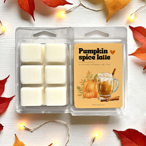 Pumpkin Spice Illatviasz -75g , Őszi Szója illatviasz, pumpkin spice latte - Meska.hu