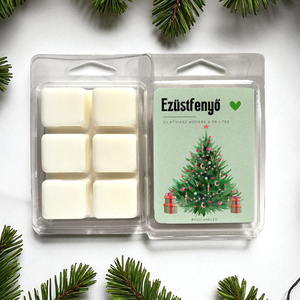 Ezüstfenyő illatviasz 75g, karácsonyi illatviasz, Otthon & Életmód, Gyertya, illat, aroma, Illatviasz, Gyertya-, mécseskészítés, MESKA